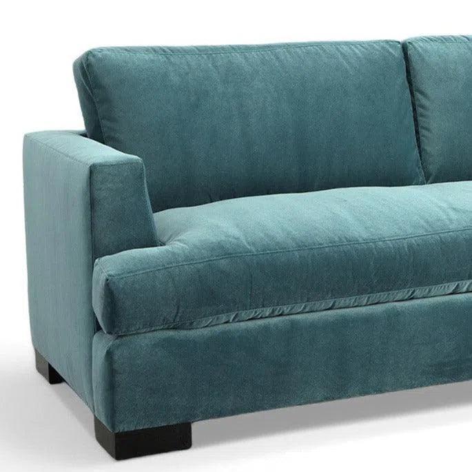 Floridian Fun - Tropical Hand Leather Couch