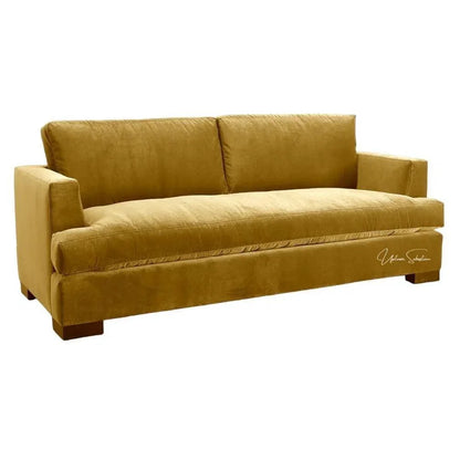 Floridian Fun - Tropical Hand Leather Couch