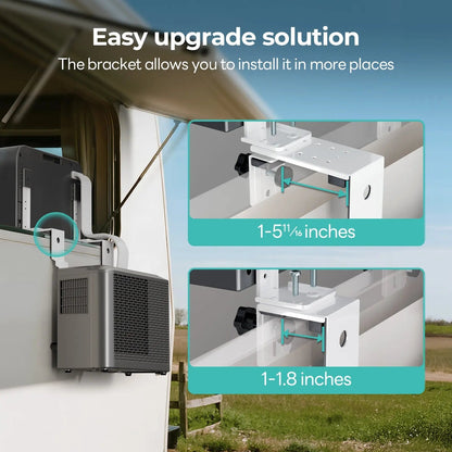 Fogatti InstaCool Go Portable Window Air Conditioner, 6500 BTU Mini Split, U Shaped