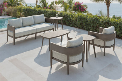 Foret Olefin Fabric Outdoor Armchair