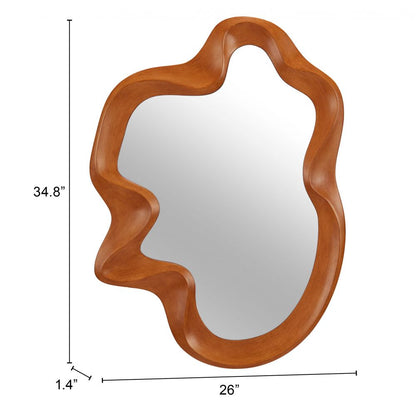 Foz Solid Wood Frame Wall Mirror