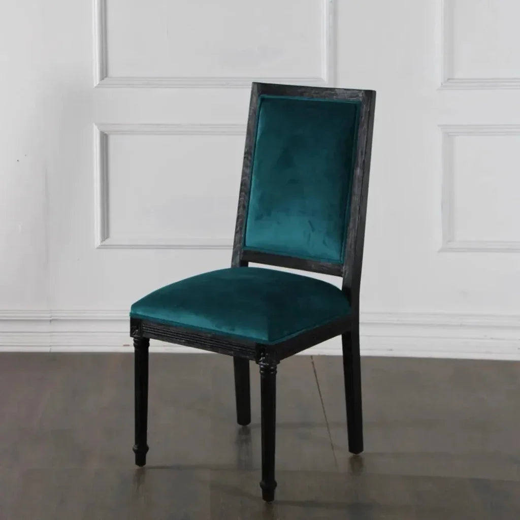 French Charcoal Lagoon Dining Chair