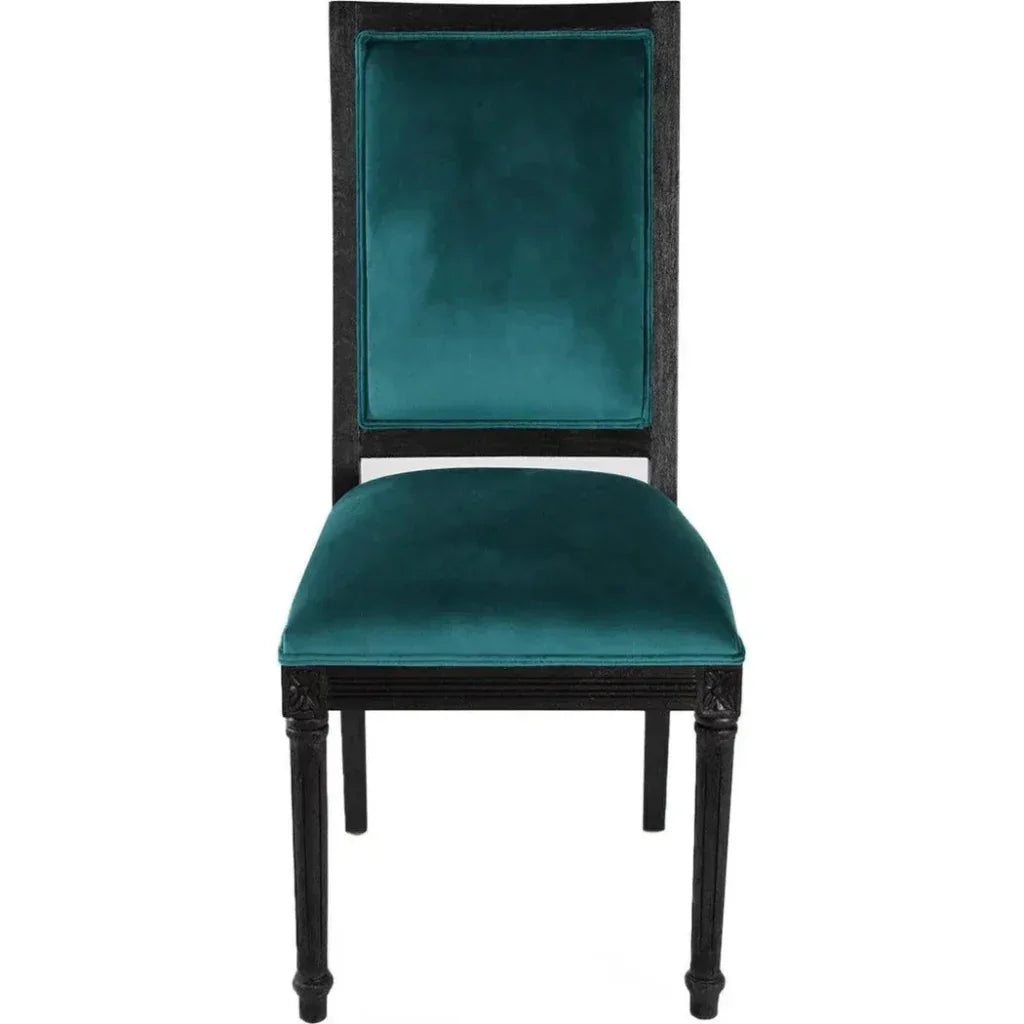 French Charcoal Lagoon Dining Chair
