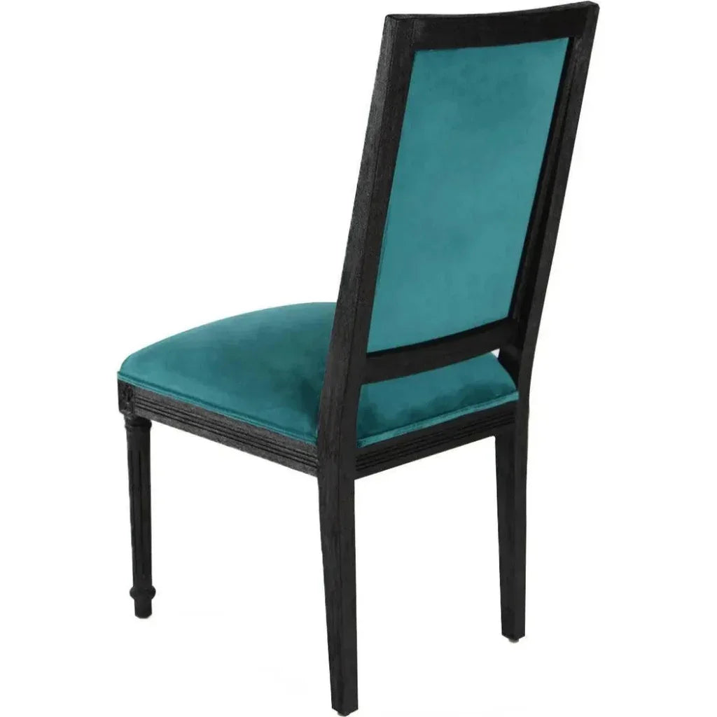 French Charcoal Lagoon Dining Chair
