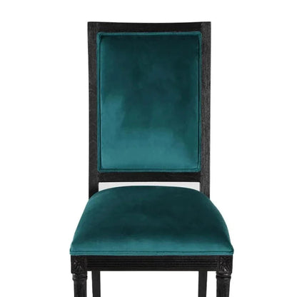 French Charcoal Lagoon Dining Chair
