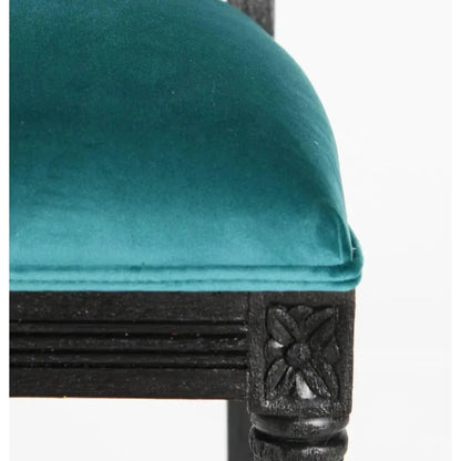 French Charcoal Lagoon Dining Chair