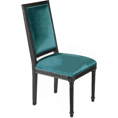 French Charcoal Lagoon Dining Chair