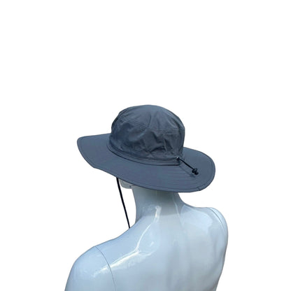 Sterling grey bucket hat w/ concealable sun flap