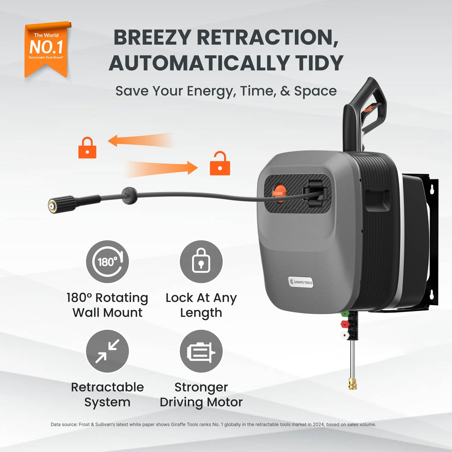 Grandfalls Retractable Pressure Washer G20