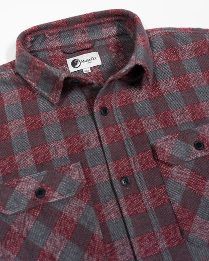 Grand Flannel, Burgundy