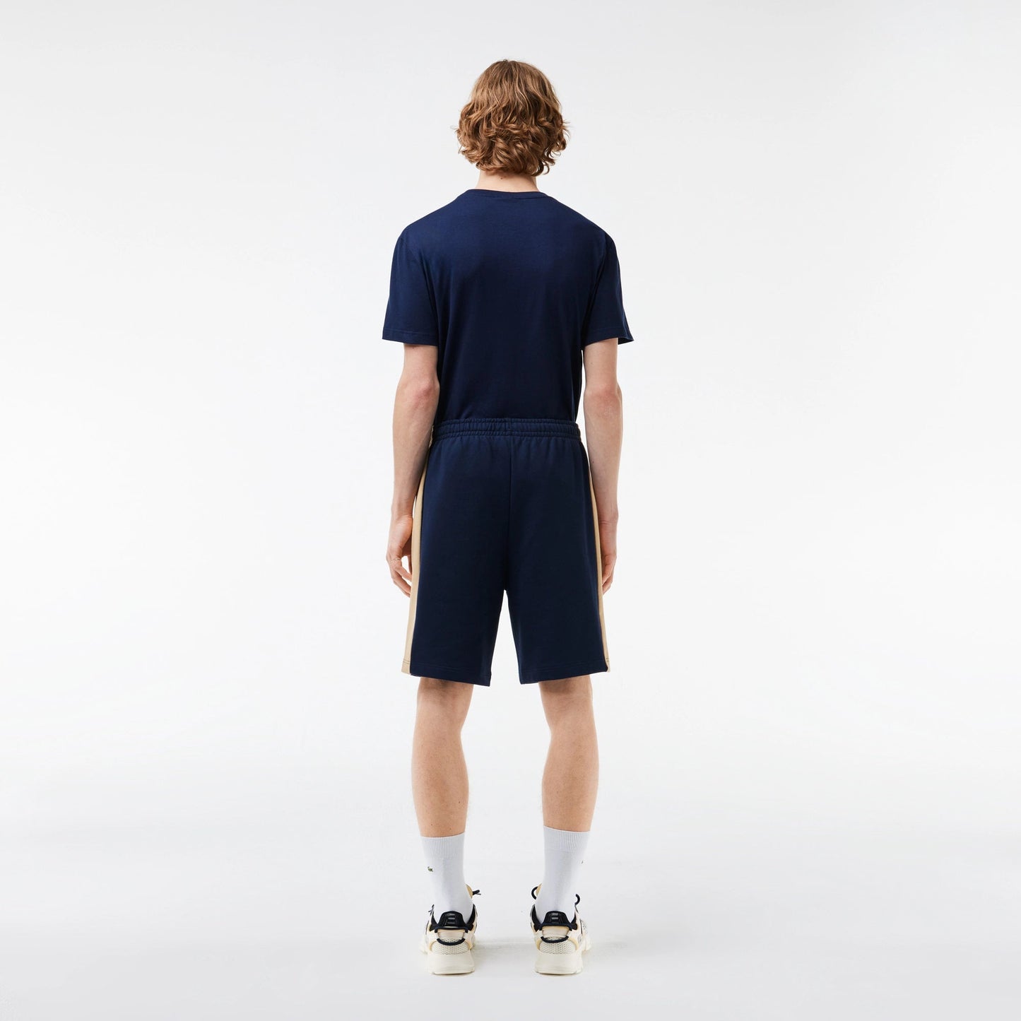 Lacoste Men's Colorblock Fleece Shorts