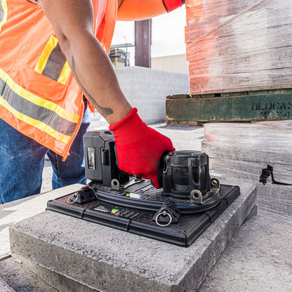 GRABO HighFlow Cordless Suction Gripster for Porous Pavers, 242 lb