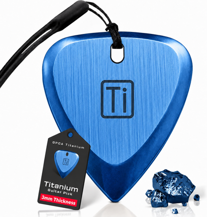 GPCA Titanium Guitar Pick Set