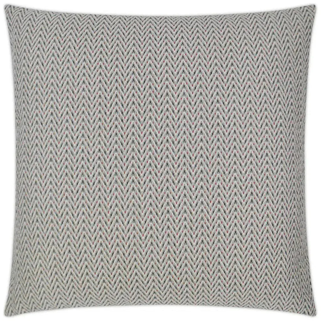 Gambrel Grey Throw Pillow With Insert
