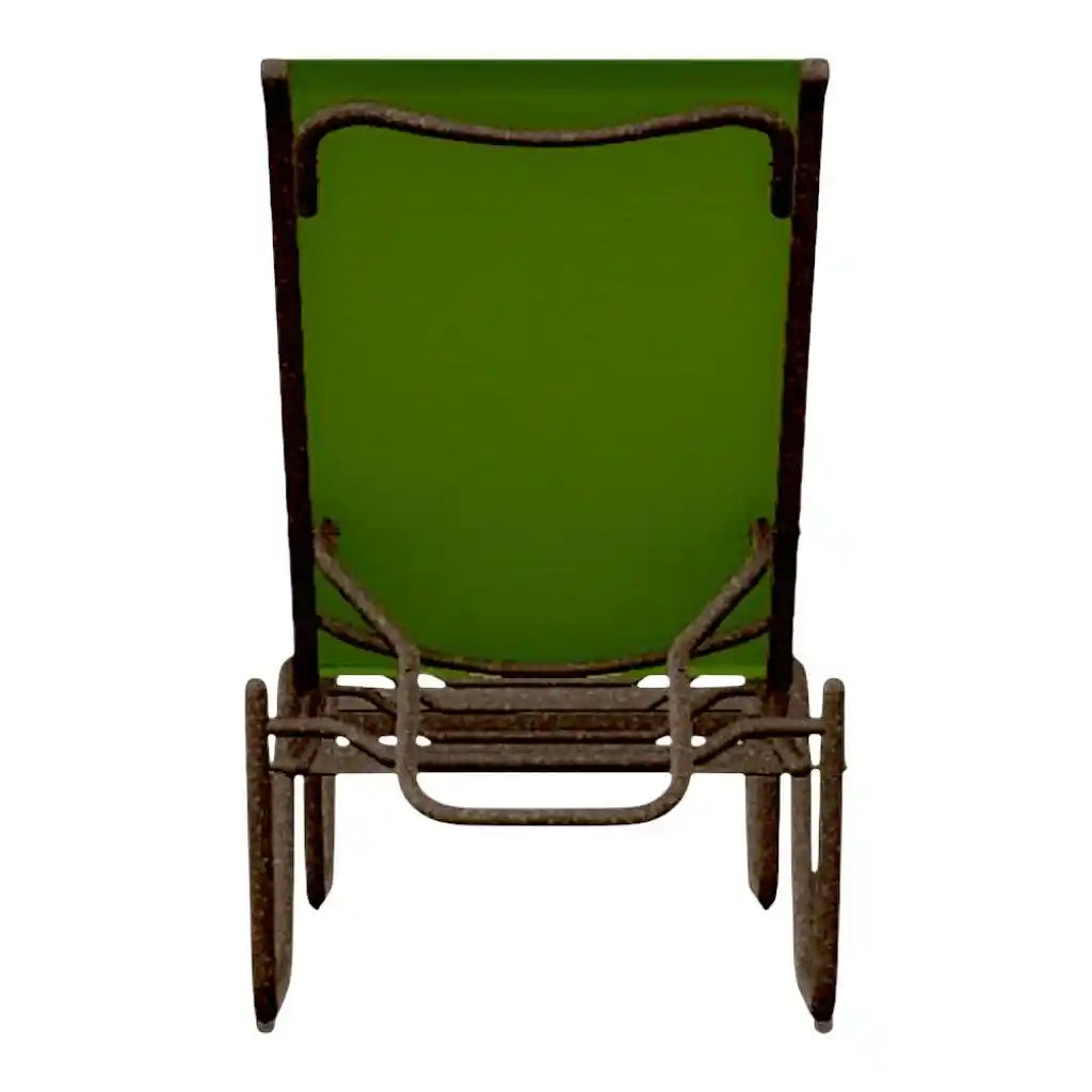 Gardenella Sling Four Position Stacking Armless Chaise
