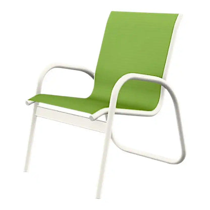Gardenella Sling Stacking Arm Chair