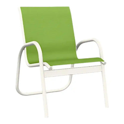 Gardenella Sling Stacking Arm Chair