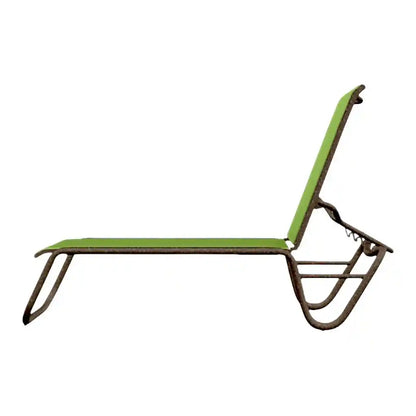 Gardenella Sling Stacking Armless Chaise