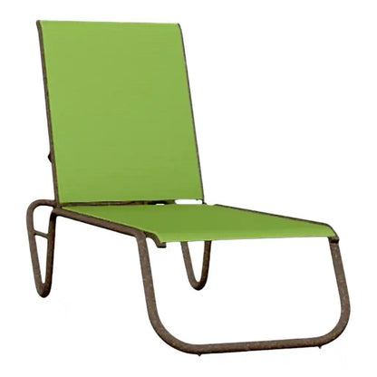 Gardenella Sling Stacking Armless Chaise