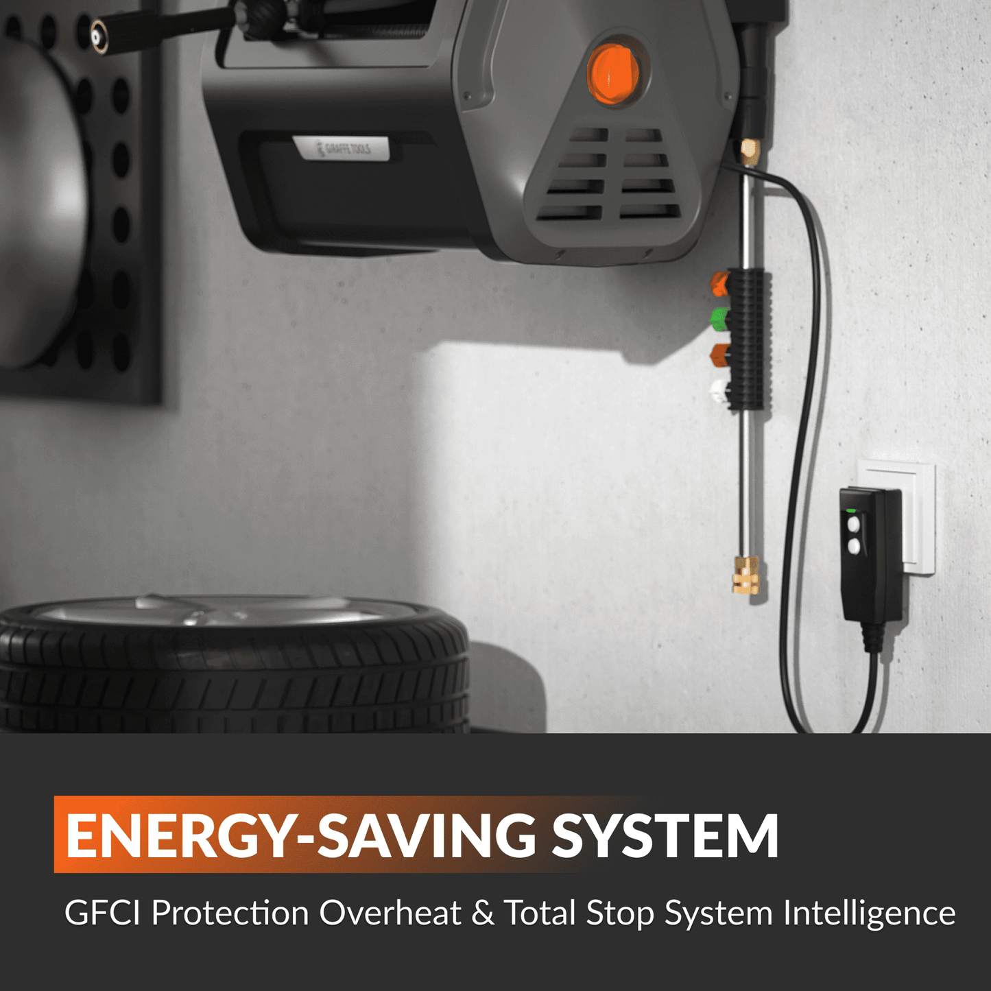 Grandfalls  Retractable Pressure Washer Essential