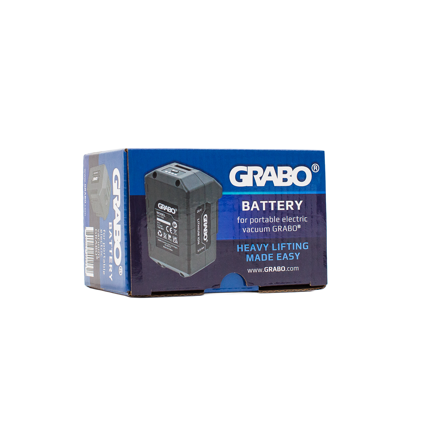 GRABO HighFlow 20V 5.2Ah Li-Ion Battery