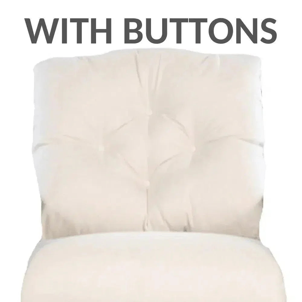 Grand Traverse Patio Glider Loveseat Sunbrella Cushions