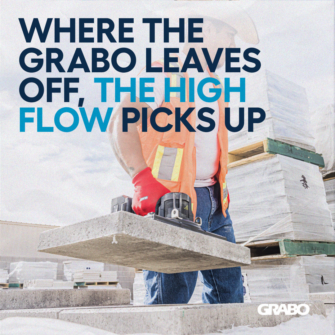 GRABO HighFlow Suction Plate 300 and Foam Seal Kit, 150 lb