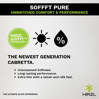 HIRZL SOFFFT Pure - Golf Gloves - WHITE