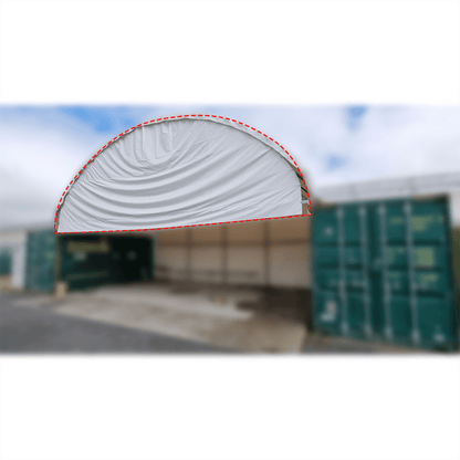 Half Front Panel for W40'xL40'xH13'
