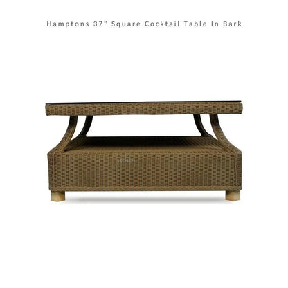 Hamptons Outdoor Wicker Corner Sectional with Table