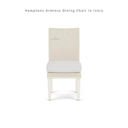 Hamptons Outdoor Wicker Dining Table Set 6PC