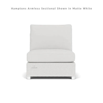 Hamptons Outdoor Wicker Sectional with Coffee Table Set