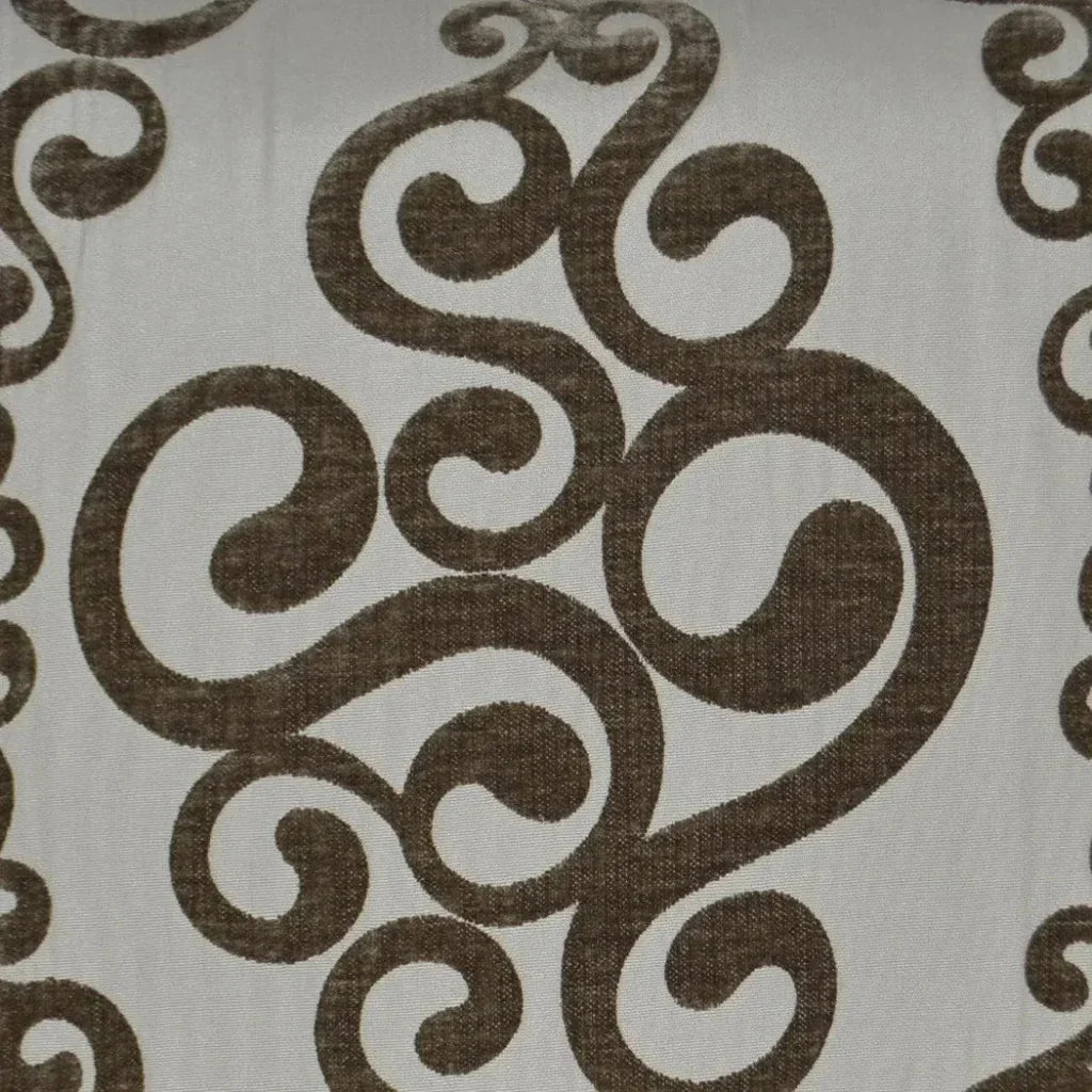 Harpo Taupe Throw Pillow With Insert