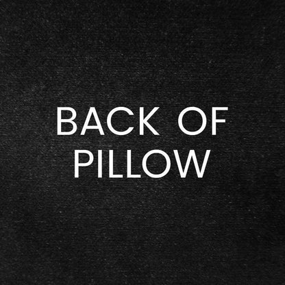 Hylee Lumbar Black Throw Pillow With Insert