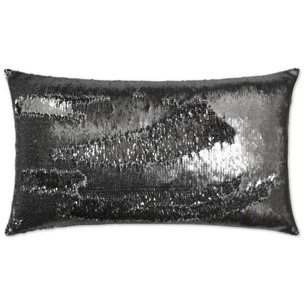 Hylee Lumbar Pewter Silver Throw Pillow Insert