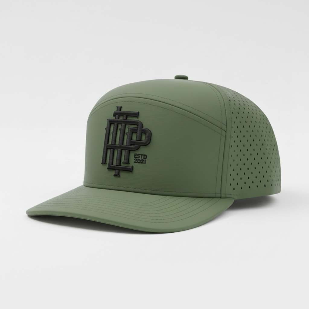 Loden on Black Snapback