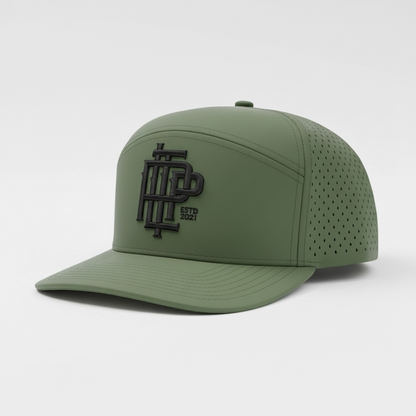 Loden on Black Snapback