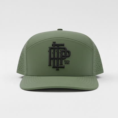 Loden on Black Snapback
