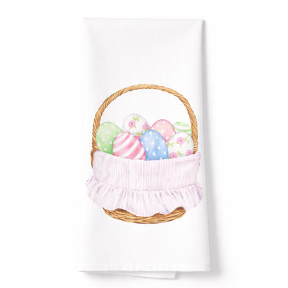Grandmillenial Easter Tea Towel