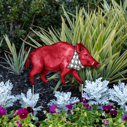 Crimson Hog Garden Stake