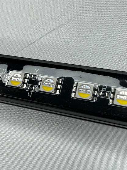 GoFluxx 12in Tri-Color (White/Red/Amber) Dimming LED Strip