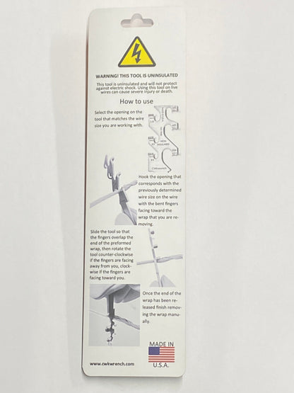 GUYwrench Guy wire removal hand tool