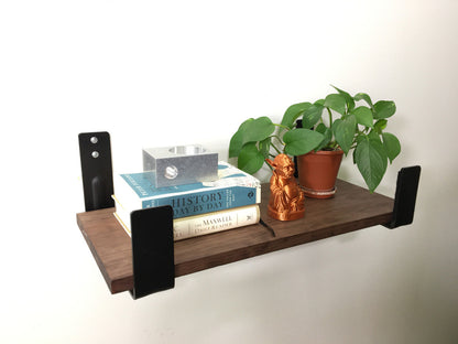 11" x 6" Minimalist Wall Hooks | Large | 2-Pack | Holds 50 lbs