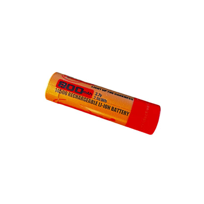 800 mAh Lithium-ion 14500 Rechargeable Battery