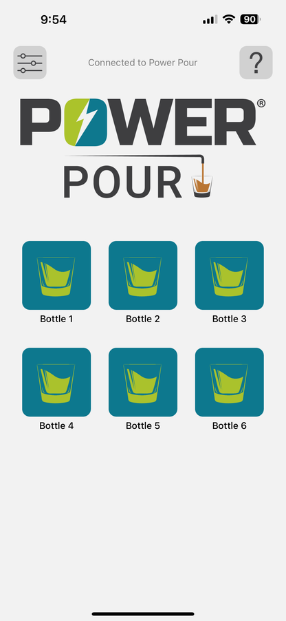 Power Pour Black Countertop Smart Bar System