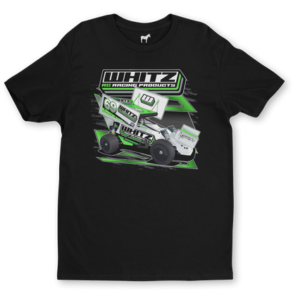 Whitz Racing #DirtOval T-Shirt (Black)