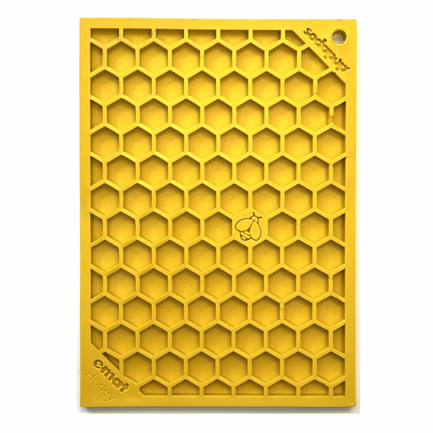 Honeycomb eMat - Enrichment Lick Mat for Dogs and Cats | eMat Enrichment Toy for Anxiety Relief | SodaPup