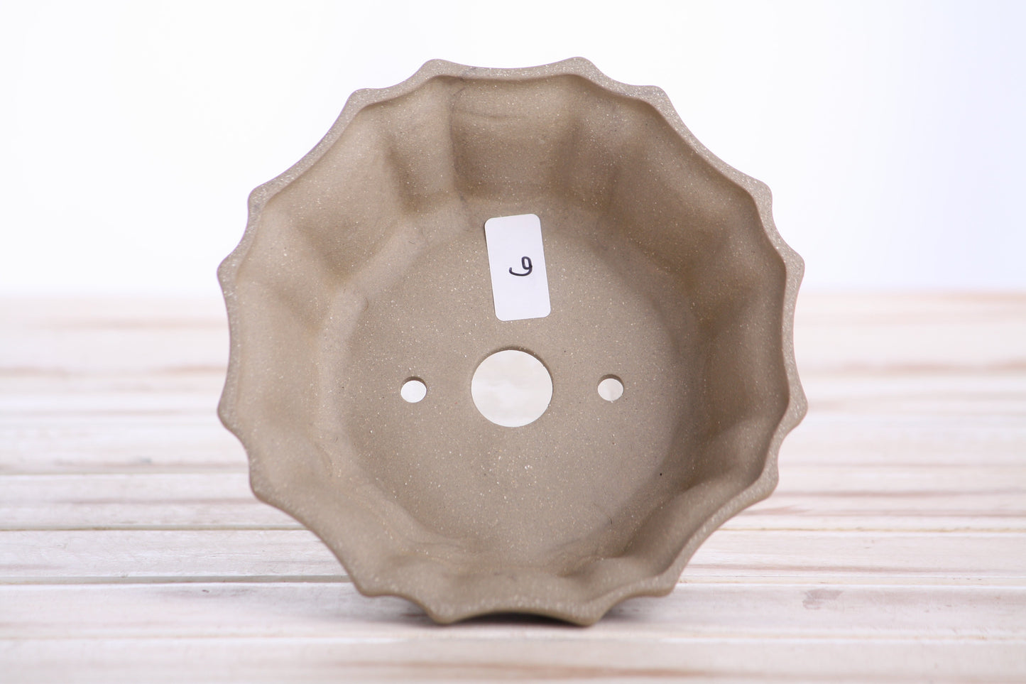 Willow Bonsai Ceramics Flower Design Bonsai Pot 5 Inch – Elegant Ceramic Bonsai & Succulent Planter, High‑Fired Frost‑Proof Stoneware with Drainage & Wiring Holes, Handmade in USA (Limited Edition 6)