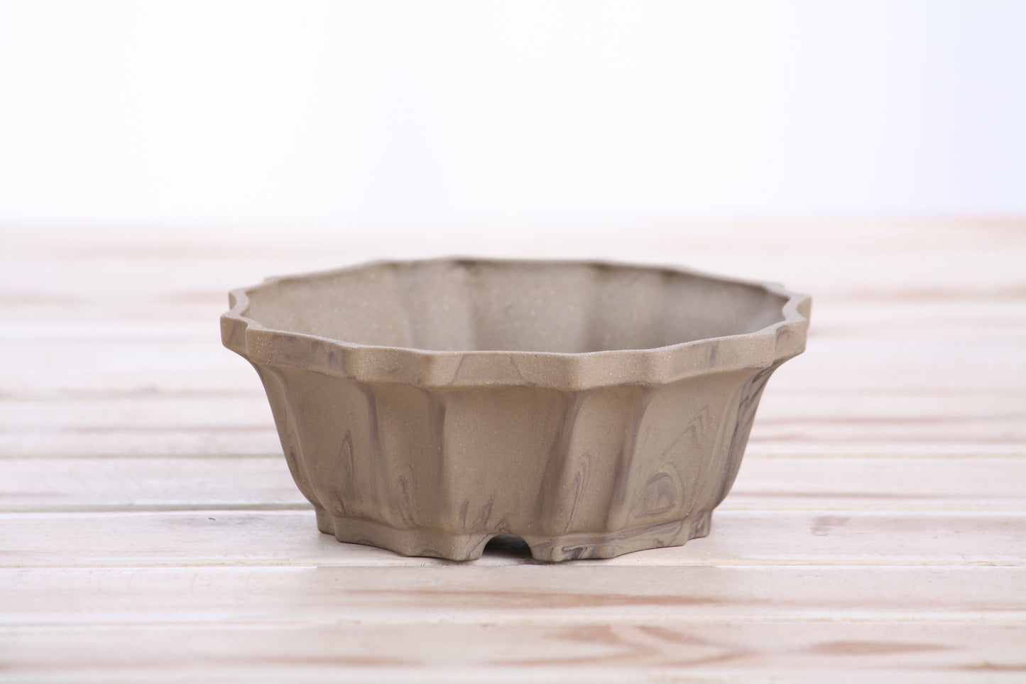 Willow Bonsai Ceramics Flower Design Bonsai Pot 5 Inch – Elegant Ceramic Bonsai & Succulent Planter, High‑Fired Frost‑Proof Stoneware with Drainage & Wiring Holes, Handmade in USA (Limited Edition 10)