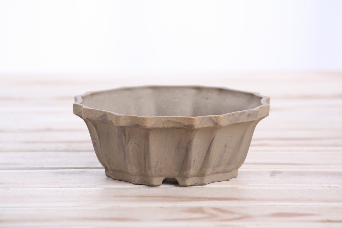 Willow Bonsai Ceramics Flower Design Bonsai Pot 5 Inch – Elegant Ceramic Bonsai & Succulent Planter, High‑Fired Frost‑Proof Stoneware with Drainage & Wiring Holes, Handmade in USA (Limited Edition 10)